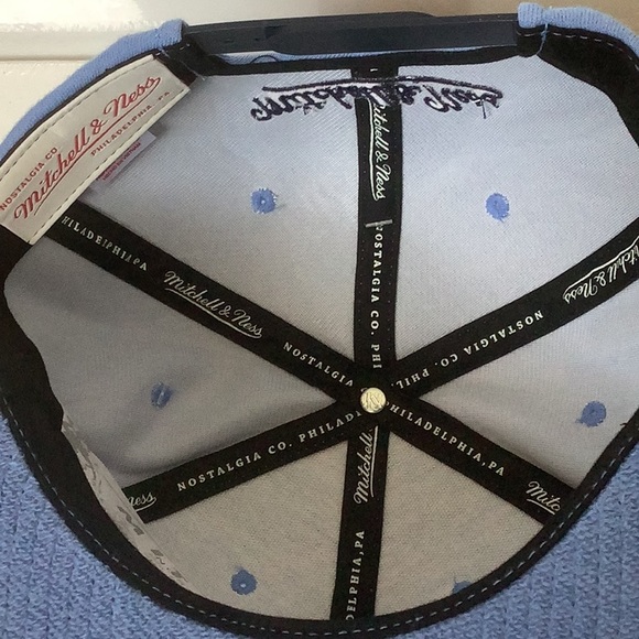 New York City Football Club NYCFC Blue White Mitchell & Ness snap back hat - Picture 9 of 12